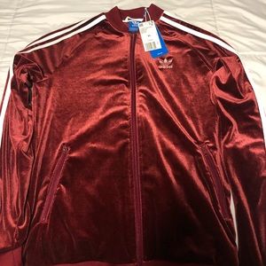 Adidas velvet jacket (XL YOUTH)
